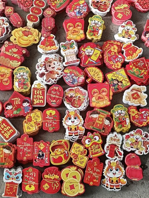 Combo 50 thẻ treo cây mai, cây đào