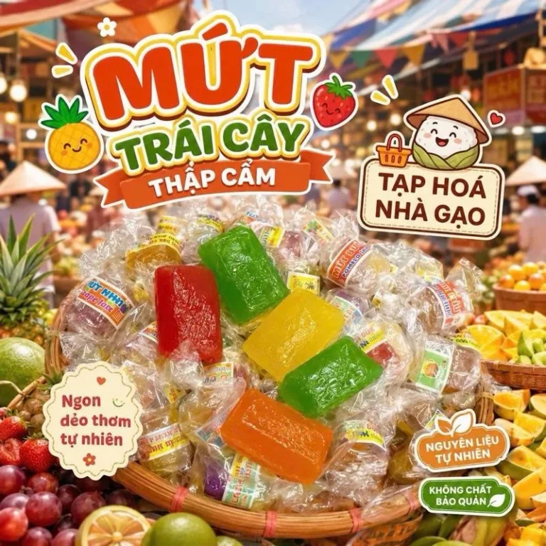 Mứt trái cây thập cẩm